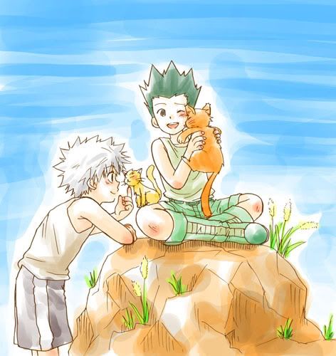 Killua_Gon_nekos