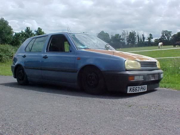  mirror on the drivers side and have yet to fit the iron cross rear view 