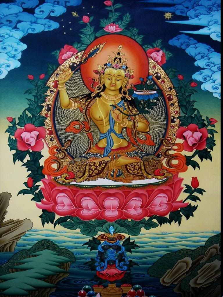 MASTERPIECE BODHISATTVA MANJUSHRI Photo By Thangka | Photobucket