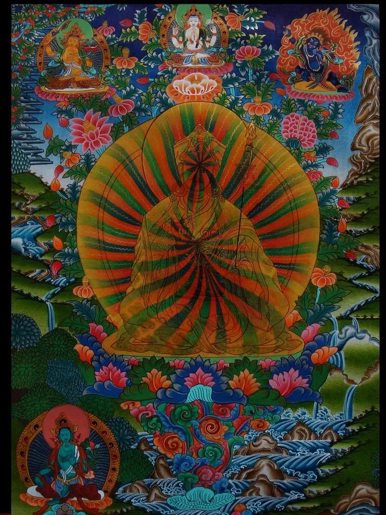 GLOWING RAINBOW BODY GURU Photo By Thangka Photobucket