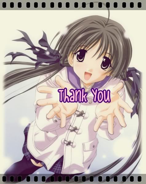 Thank you anime Pictures, Images and Photos