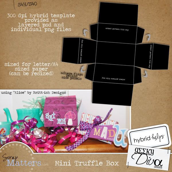 Truffle Box Template