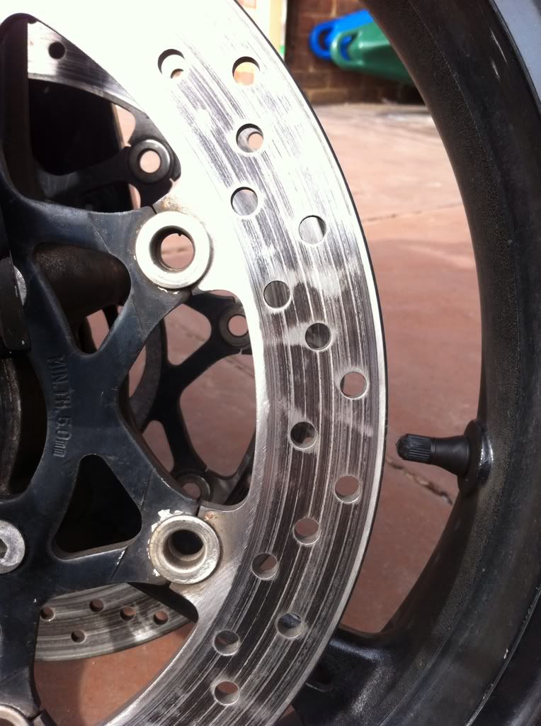 help with glazed rotors Suzuki GSXR Motorcycle Forums