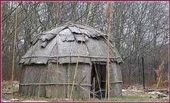 Wampanoag House called the Wetu. Rhode Island history