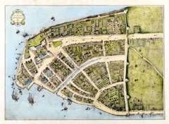 map of the colony of New York