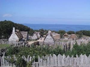 first New England colony and second American colony in the New World