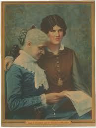 patent medicine inventor and business magnate, Lydia Pinkham and her great-granddaughter