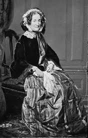 photograph of 19th century American poet, author and businesswoman Lydia Sigourney