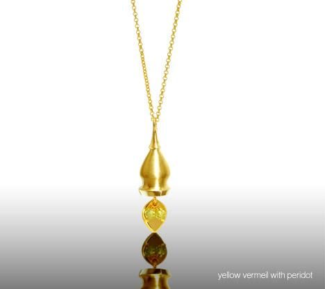 gold vermeil pendant
