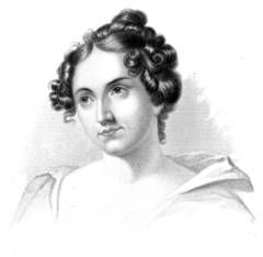 the most famous woman writer and novelist in early 19th century America