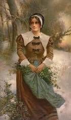 the Mayflower arrived in America in the dead of winter and the women struggled to survive
