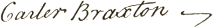 Patriot's signature
