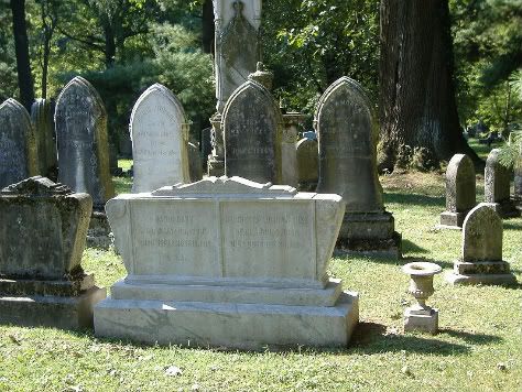 grave marker of a Civil War general