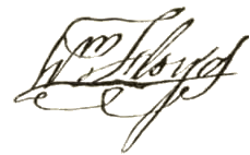 Patriot's signature