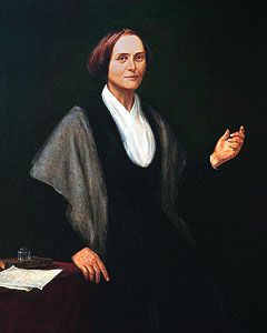American abolitionist and champion of women's rights