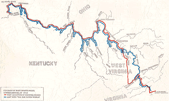 colonial Virginia map