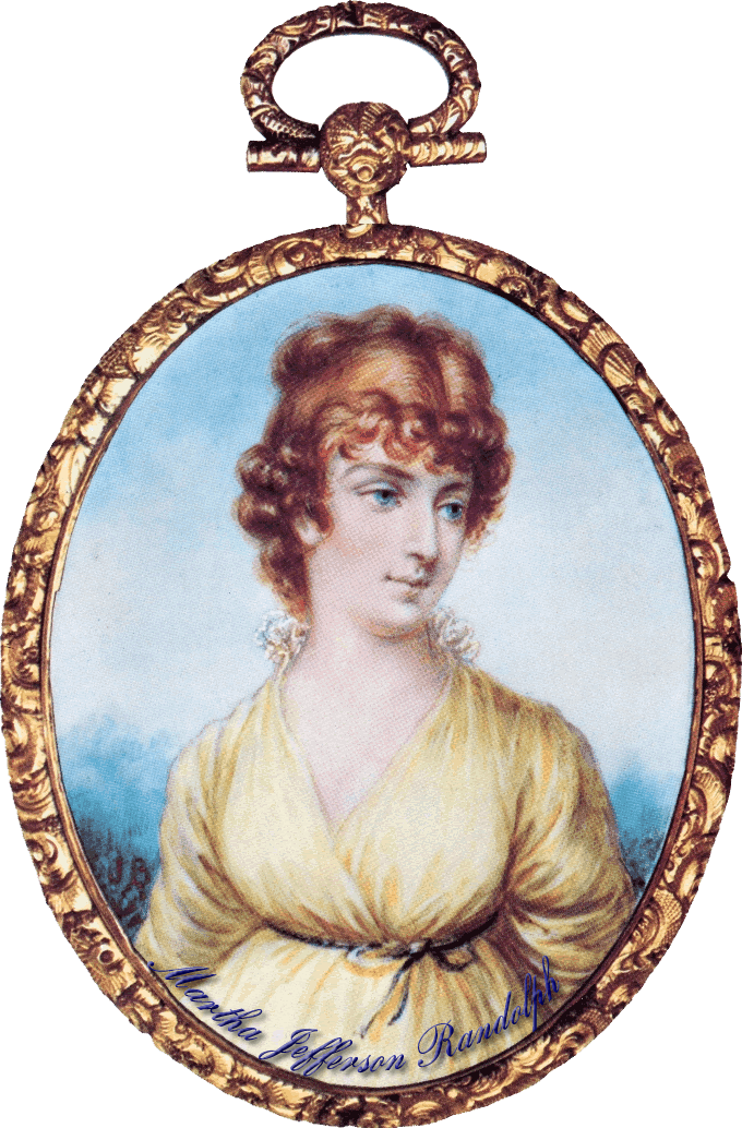 wife of third U.S. president Thomas Jefferson
