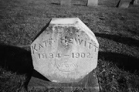 Kate Hewitt's grave