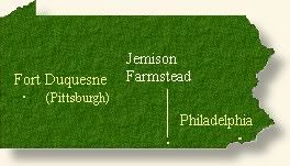 map of Pennsylvania