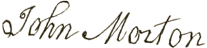 signature on the Declaration