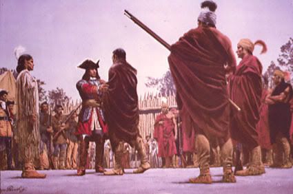 Native Americans Georgia Colony