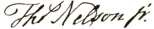 Patriot's signature