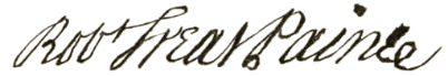 Patriot's signature