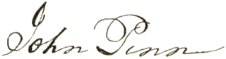 Patriot's signature