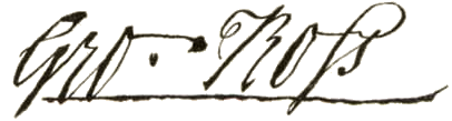Patriot's signature