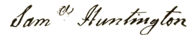Patriot's signature