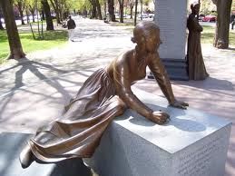 monument to important women in history, including Lucy Stone