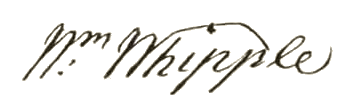 Patriot's signature