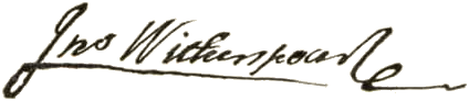 Patriot's signature