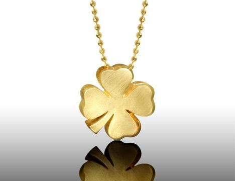 four leaf clover necklace
