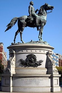 bronze equestrian statue in the nation's capital