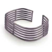 gunmetal cuff bracelet