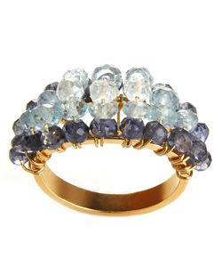 gold and gemstone ring