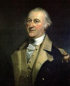 portrait of Artemas Ward, commander of Massachusetts militia and second in commander to General George Washington in the Revolutionary War