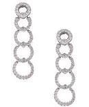 sterling silver and cubic zirconia earrings
