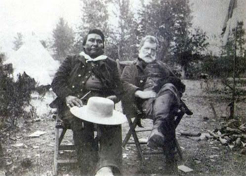 Chief Joseph and General John Gibbon