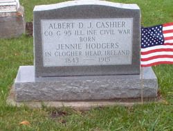grave of Jennie Hodgers who posed as a male Union soldier in the Civil War