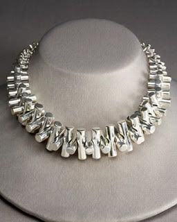 sterling silver designer necklace