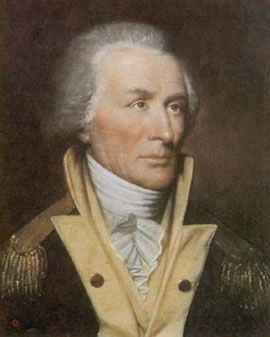 portrait of Revolutionary War general nicknamed the Carolina Gamecock