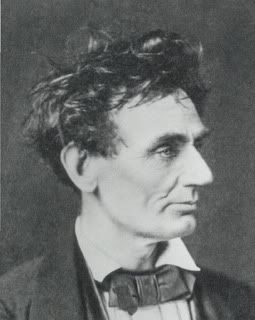 photograph of Abraham Lincoln in 1857, when he was a leader in the new Republican Party