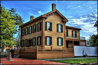 the Lincoln home in Springfield, Illinois, 1844 through 1861