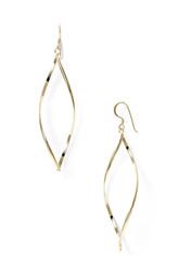 14K gold earrings with French wires