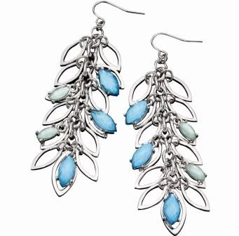 turquoise and silver earrings