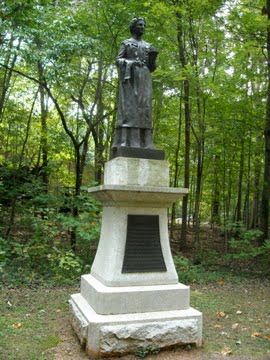 monument to the heroine of Guilford Court House