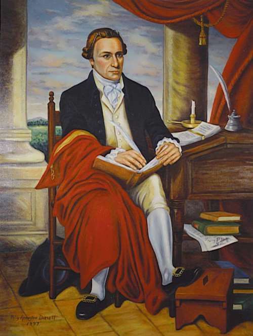 author of the slogan: Give me liberty or give me death