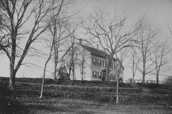 main house at Brook Farm commune